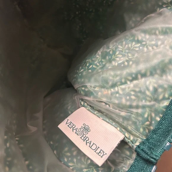 Vera Bradley Greenfield Large Cosmetic Case - Picture 5 of 6